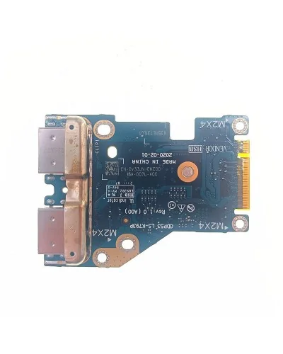 Carte I/O USB 0V33JN LS-K793P pour Dell Alienware M15 R5