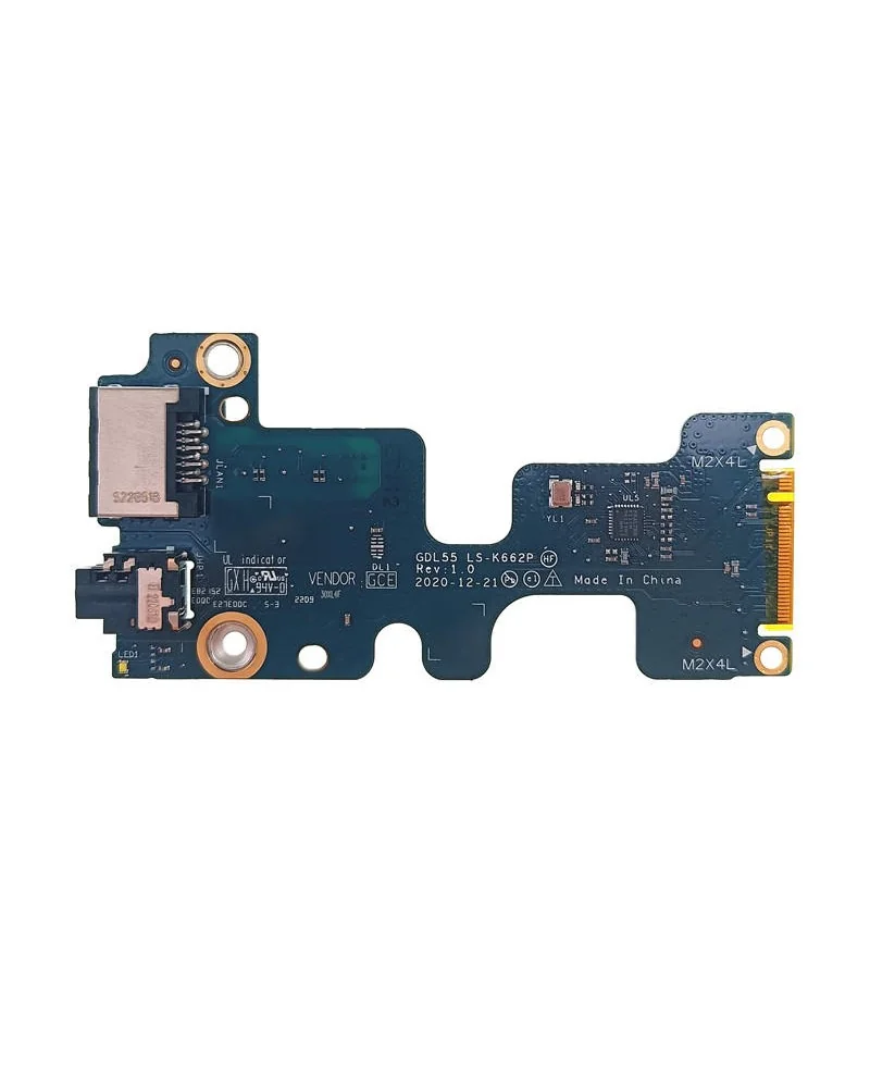 Carte I/O audio réseau RJ45 0PMY37 LS-K662P pour Dell G15 5510 5511