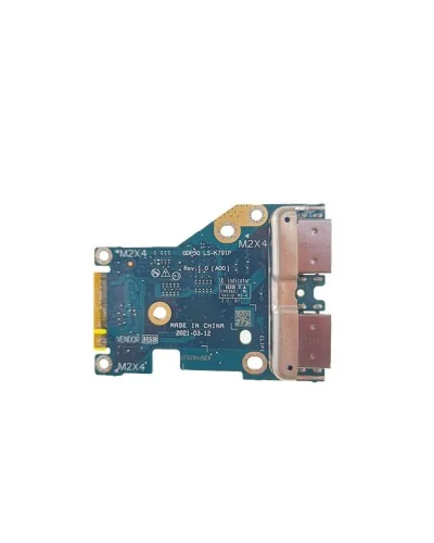 Carte I/O USB 0730VK LS-K791P pour Dell Alienware M15 R6