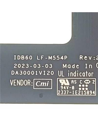 Cable flex video LVDS 0R9R6K LF-M554P DA30001VI20 para Dell Precision 16 5680 M5680 - Bismatic.com