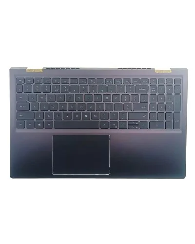 Palmrest upper cover with US version keyboard 0VPJVX 460.0NC0D.0013 for Dell Vostro 15 5510 5515