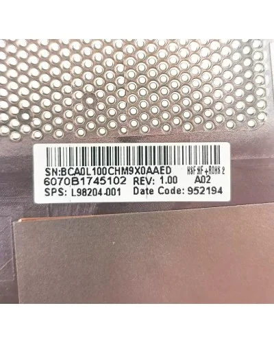 Scocca inferior L98204-001 per HP Pavilion X360 14-DW 14M-DW TPN-I137 - Bismatic.com