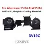 Set disipador con ventiladores 03V19C AT26S004ZC0 para Dell Alienware 15 R4 (DDR51 AMD)