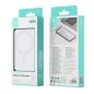 2-in-1 Magnetic Power Bank with LED Indicator - 10000mAh 37WH - White