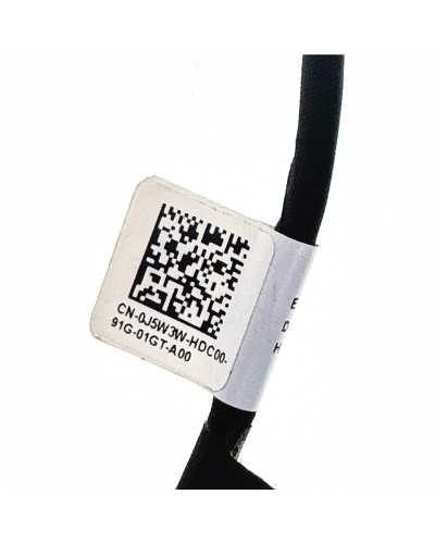 Cable flex webcam 0J5W3W DC020038Q00 para Dell XPS 13 9380 7390 9370