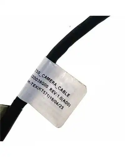 Cable flex webcam 0J5W3W DC020038Q00 para Dell XPS 13 9380 7390 9370 - Bismatic.com