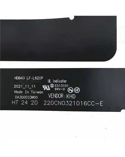 Câble nappe vidéo LVDS 0H9CKM LF-L621P DC02C00XJ00 pour Dell Precision 14 5470 M5470 - Bismatic.com