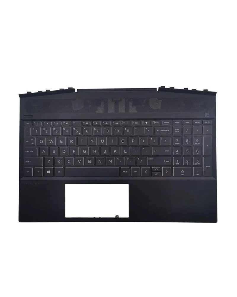 Coque superieur touchpad avec clavier Version US L57595-001 AP2K8000300 pour HP Pavilion 15-DK 15T-DK TPN-C141