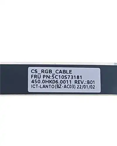 Cable flex webcam 5C10S73181 450.0HK06.0011 450.0HK06.0001 para Lenovo ThinkPad S2 - Bismatic.com