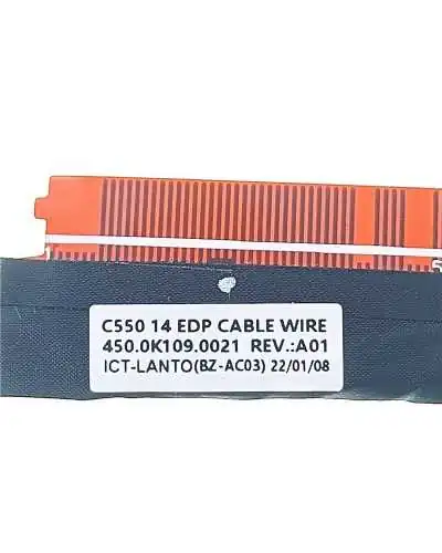 Cable flex video 5C10S30056 450.0K109.0001 450.0K109.0021 para Lenovo Flex 5-14ALC Flex 5-14IIL C550-14