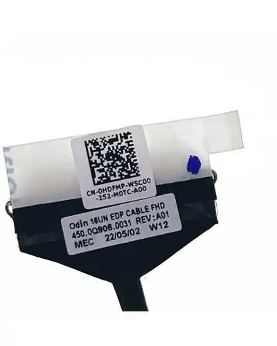 Cable flex video LVDS 0HDFMP 450.0Q906.0031 para Dell Vostro 5620 5625 Inspiron 7620 - Bismatic.com