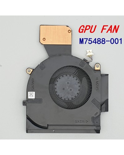 Ventilador ND8CC02-20K26 M75488-001 para HP OMEN 16-B 16-C TPN-Q265 TPN-Q267 RTX3060/RTX3070