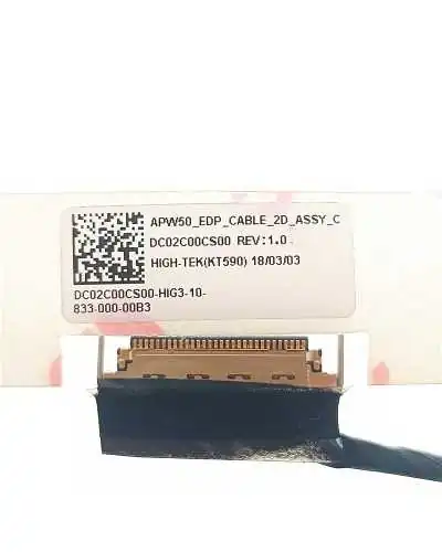 Cable flex video LVDS 848255-001 DC02C00CS00 para HP ZBOOK 15 G3 G4 - Bismatic.com