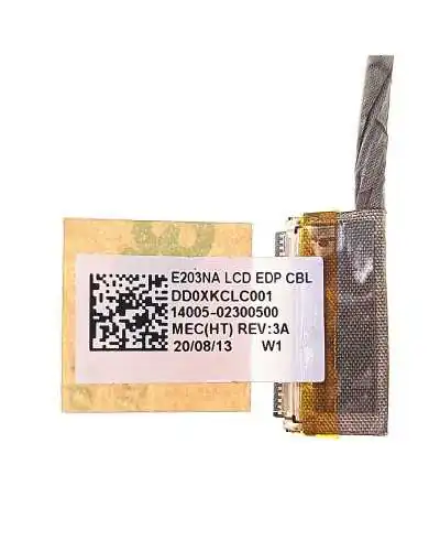 Cable flex video LVDS 14005-02300500 14005-02300100 DD0XKCLC011 para Asus VivoBook E203NA E203MA