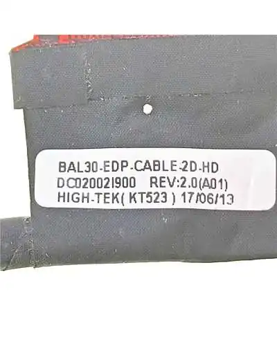 LVDS Video Bildschirm Kabel 0V2W1X DC02002I900 für Dell Inspiron 5765 - Bismatic.com