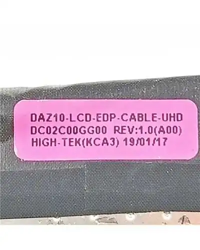 Cable flex video LVDS 06243G DC02C00GG00 para Dell XPS 15 9575 Precision 5530 2 en 1 - Bismatic.com