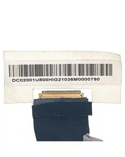 Cable flex video LVDS DC02001U800 para Lenovo V4400 V4400U - Bismatic.com