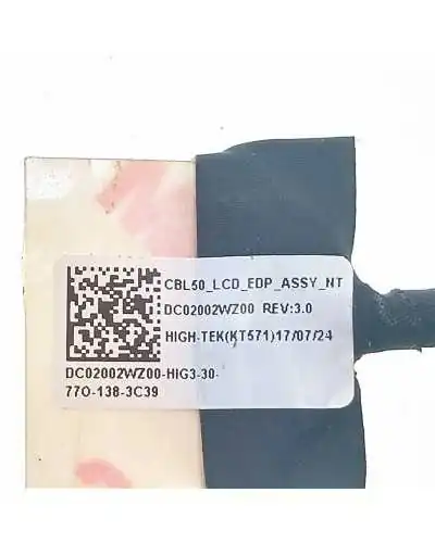 Cable flex video LVDS DC02002WZ00 924930-001 para HP 15-BS 15T-BR 15Z-BW 15-BW 250 255 G6 - Bismatic.com