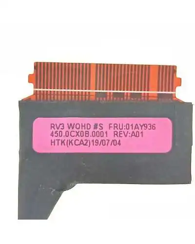 Cable flex video LVDS 01AY936 450.0CX0B.0001 para Lenovo Thinkpad X1 Yoga 3rd Gen 20LD 20LE 20LF 20LG - Bismatic.com