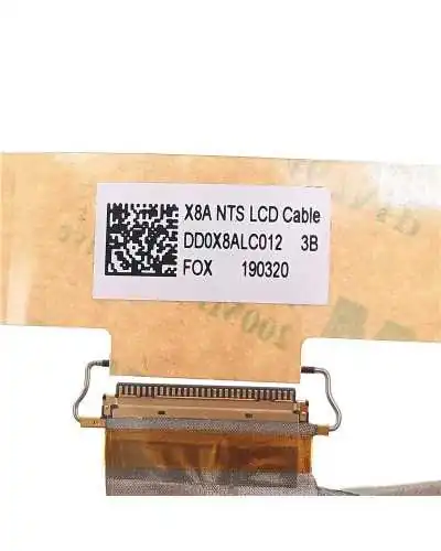 Cable flex video LVDS DD0X8ALC001 DD0X8ALC002 DD0X8ALC012 DD0X8ALC022 para HP Probook 430 431 435 436 G5 - Bismatic.com