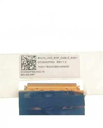 Câble nappe vidéo LVDS DC02002F500 pour Lenovo Yoga 710-15ISK - Bismatic.com