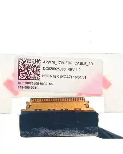 Câble nappe vidéo LVDS 848379-001 DC020025J00 pour HP Envy M7-n101dx - Bismatic.com