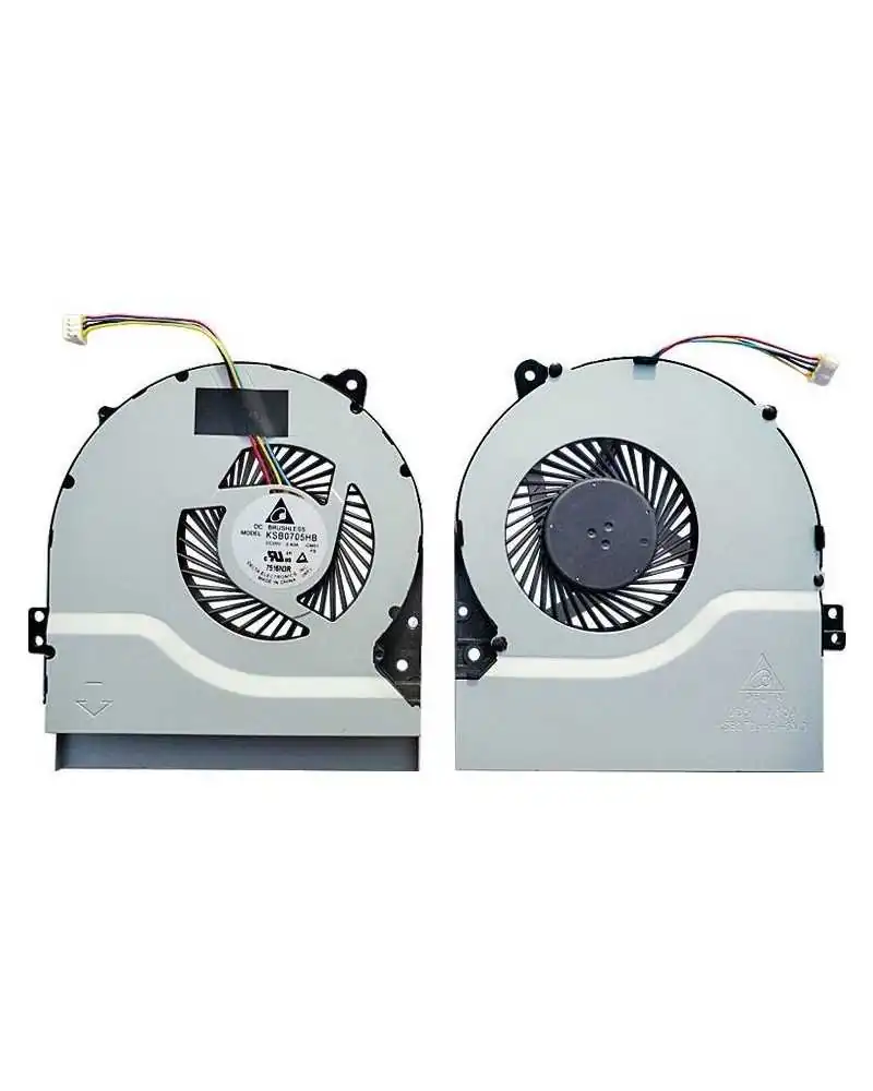 Fan KSB0705HB-CM01 for Asus K550VB K550VC R510V R510VC R513C