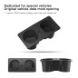 Tesla Model 3/Y (2021-2023) Silicone Center Console Cup Holder with Hidden Bottom Suction - Food-Grade Silicone