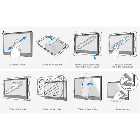 Tesla Model 3 2024 Tempered Glass Screen Protector (with installation tools)