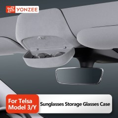 Clip de rangement pour lunettes de soleil pour Tesla Model Y / 3 (2021-2023) - Bismatic.com