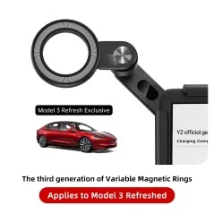 Magnetische Drehbare Handyhalterung für Tesla Neues Model 3 Highland 2024 - Bismatic.com