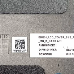 Coque arrière écran 041MKR AM2KH000E01 pour Dell Alienware M15 R2 - Bismatic.com