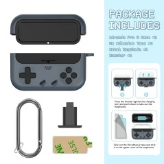 Handheld Game Console Style Hard PC AirPods Case - Bismatic.com