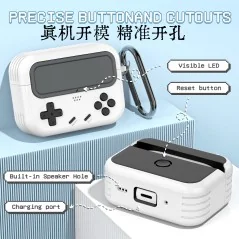 Handheld Game Console Style Hard PC AirPods Case - Bismatic.com