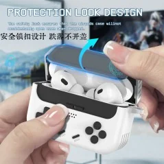 Funda Protectora para AirPods de Estilo Consola de Juegos Portátil en PC Duro - Bismatic.com