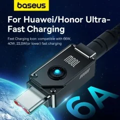 Baseus Unbreakable Series Fast Charging Data Cable USB to Type-C 100W - P10355801111-01 - Bismatic.com