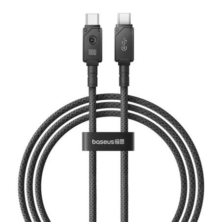 Baseus Unbreakable Series Fast Charging Data Cable Type-C to Type-C 100W - P10355801111-00 - Bismatic.com