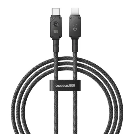 Baseus Unbreakable Series Fast Charging Data Cable Type-C to Type-C 100W - P10355801111-00 - Bismatic.com