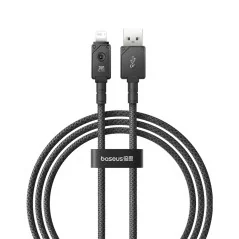 Baseus Unbreakable Series Fast Charging Data Cable USB to iPhone Lightning 2.4A - P10355802111-00 - Bismatic.com