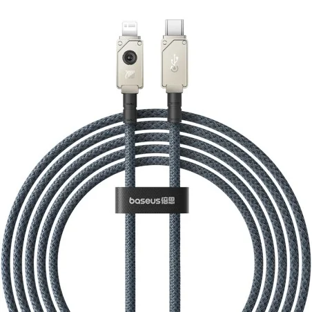 Baseus Premium Unbreakable Series Fast Charging Data Cable Type-C to Lightning for iPhone 11, 12, 13, 14, 15 Series - 20W P10355803111-00