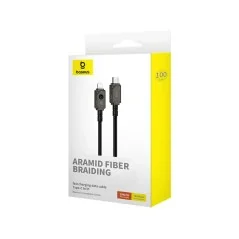 Câble de Données de Charge Rapide Baseus Premium Série Incassable Type-C à Lightning pour iPhone 11, 12, 13, 14, 15 Series - 20W