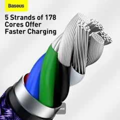 Baseus Cafule Series Metal Data Cable Type-C to Lightning PD 20W - Bismatic.com