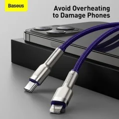 Baseus Cafule Serie Metall-Datenkabel Typ-C zu Lightning PD 20W - Bismatic.com