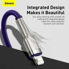 Baseus Cafule Serie Metall-Datenkabel Typ-C zu Lightning PD 20W - Bismatic.com