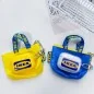 Funda de silicona para AirPods con diseño creativo inspirado en IKEA