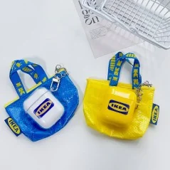 Funda de silicona para AirPods con diseño creativo inspirado en IKEA - Bismatic.com