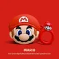 Funda Protectora de Silicona Suave Inspirada en Mario para AirPods con Anillo