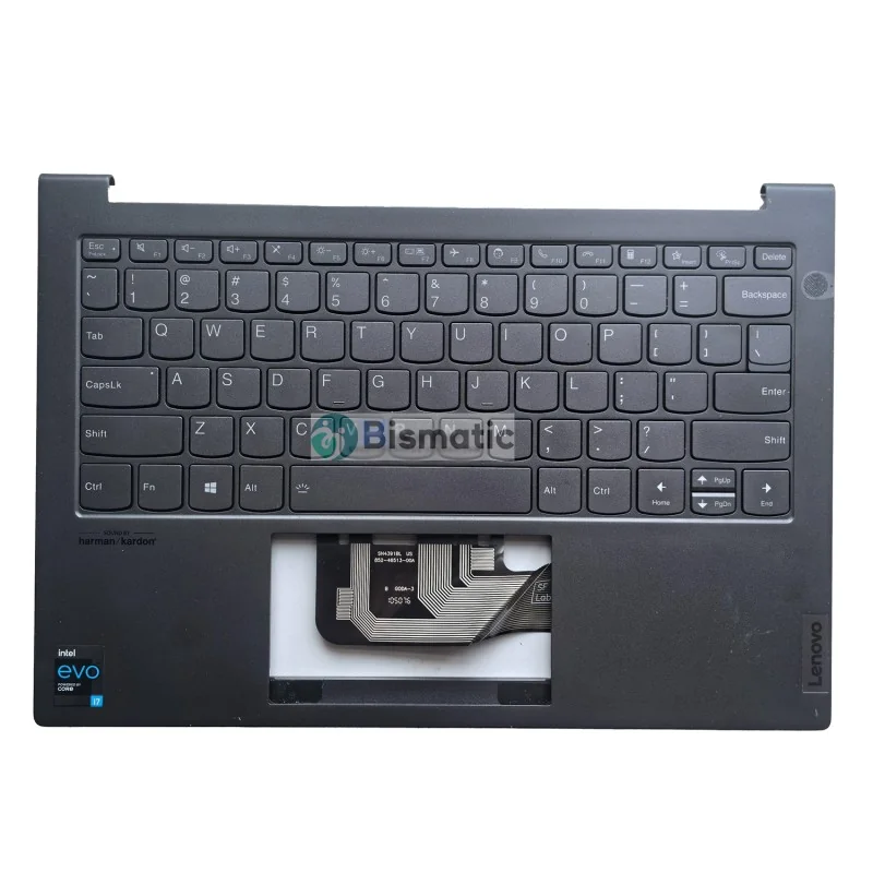 Carcasa superior del Reposamanos con Teclado Versión US para Lenovo ThinkBook 13x ITG - Bismatic.com