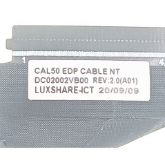 Cable flex video LVDS 0DDHWX DC02002VB00 para Dell Inspiron 5570 5575 3580 3581 3582 3583 3585 Vostro 3590