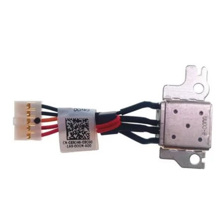 Cavo alimentazione DC-IN Power Jack 0XNJ46 DC30100ZR00 per Dell Chromebook Latitude 11 3180 3189 3190